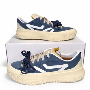 BrandBlack Downtown Evo Sneaker Indigo/white Size 9.5M NWB